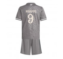 Real Madrid Kylian Mbappe #9 Koszulka Trzecia dzieci 2024-25 Krótki Rękaw (+ krótkie spodenki)